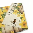 thumbnail image 6 of PHYHOO Welcome Summer Garden Flag Vertical Double Sided, Flower Cute Bee Kind Farmhouse Holiday Outside Decorations Burlap Yard Flag White, 6 of 6