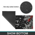 thumbnail image 7 of 2 Pcs Merry Christmas Kitchen Rugs and Mats Set of 2 Welcome Christmas Snowflake Kitchen Floor Mat Anti Fatigue Kitchen Rugs and Matsfor Bathroom Room (47x17+30x17 inches), 7 of 7