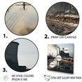 thumbnail image 3 of Designart "Marvelous Winter Scenery Of Power Plants" Power Plants Floater Framed Canvas Prints, 3 of 5