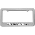 thumbnail image 1 of The Essence Of Zen, Yin Yang, Chinese Symbol License Plate Tag Frame, Multiple Colors, 1 of 1
