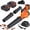 Orange, variant on Cordless Brushless Leaf Blower, 20V 800CFM 160MPH & 6 Speed Levels with 2 X 4.0Ah Batteries &  Fast Charger for Patio Cleaning, Lawn Care, Blowing Leaves and Dust