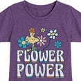 thumbnail image 3 of Peanuts - Flower Power - Toddler & Youth Girls Short Sleeve Graphic T-Shirt, 3 of 6