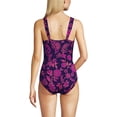 thumbnail image 2 of Lands' End Women's SlenderSuit Grecian Tummy Control One Piece Swimsuit, 2 of 3