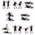 thumbnail image 3 of Portable Pilates Bar Kit with Resistance Band Yoga Pilates Stick, Exercise Toning Bar with Foot Loop, 3 of 4