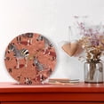 thumbnail image 6 of Zebra Black 10 inch Wall Clocks Non Ticking Easy to Read Battery Decorative for Home Bathroom Kitchen Bedroom Living Room, 6 of 8