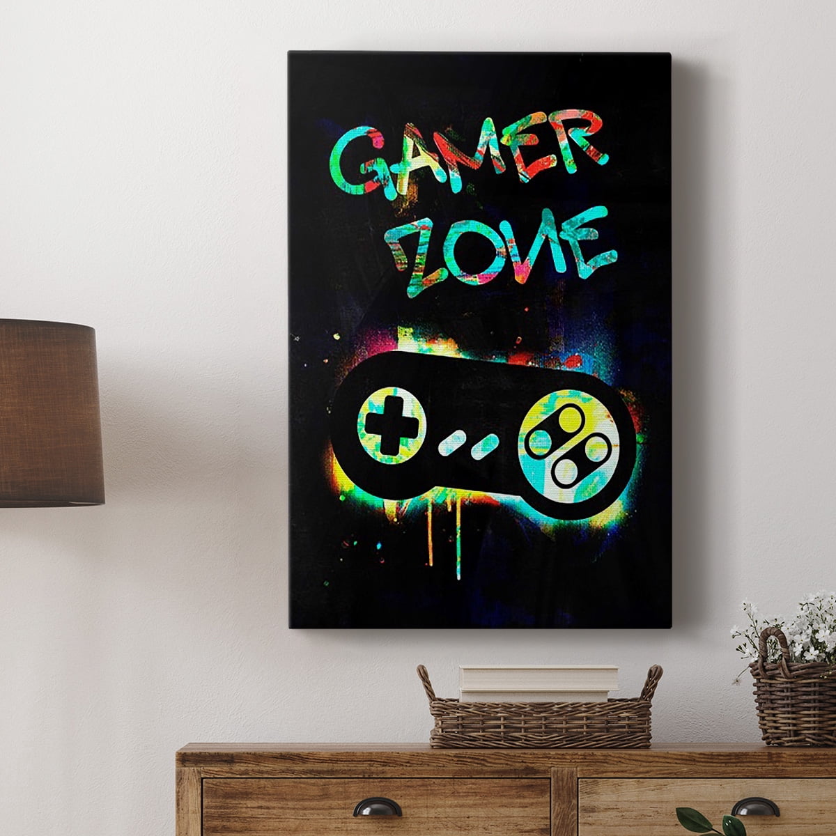 Gamer Tag IV Premium Gallery Wrapped Canvas - Ready to Hang