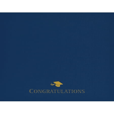 Great Papers Certificate Cover 12 X 9 75 Graduation Navy 5 Count