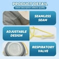 thumbnail image 3 of Adjustable Dog Gas Mask, 2025 New Anti PM2.5 Breathable Dog Masks, Anti Dust and Fog Dogs Respirator Mask, Reusable Pet Anti-Smoke Face Mask, 3 of 7