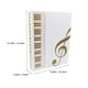 thumbnail image 3 of Carpeta de música portátil Carpeta de archivos A4 de uso diario Carpeta de archivos transparente Carpeta de almacenamiento de oficina, 3 of 8