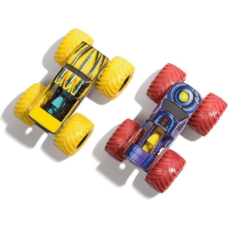 Monster Jam Marvel The Sentinels vs Wolverine Die-Cast 1:64 Trucks