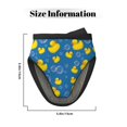 thumbnail image 3 of Vsdgher Rubber Duck Non-Slip Mini Oven Mitt Set, Short Oven Mitts for Baking Grilling Barbecue Microwave, 5.9"x5.9"in, 3 of 7
