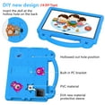 thumbnail image 2 of Dteck Shockproof Case for T-Mobile Revvl Tab 5G 2023 Tablet, Shockproof Kids Protective Case with Kickstand for TCL Tab 10 2nd Gen 10.36" with DIY Accessories,Blue, 2 of 6