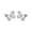 White, variant on Earrings Timeless Beaded Gradient Dazzling Jewelry for Holiday Occasions Exquisite Ornament for Everyday Wear,0.59x0.59 inch,White