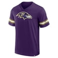 thumbnail image 2 of Men's Fanatics  Purple Baltimore Ravens Jersey Tackle V-Neck T-Shirt, 2 of 3