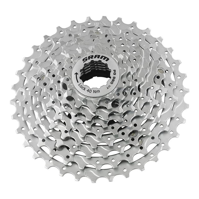 Cassette para Bicicleta Sram 9 Pasos 11-34D Plateado
