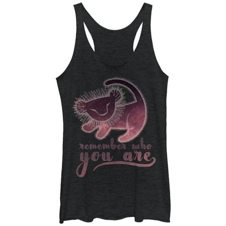 King Tiger Heavy Tank - Lion King Women's Simba Remember Who You Are Racerback Tank Top