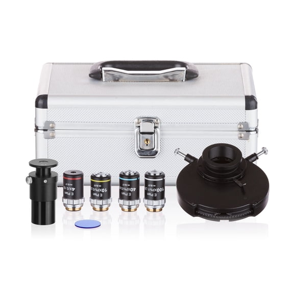 AmScope Infinity Plan Turret Phase Contrast Kit New