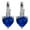 Blue, variant on YYKihy Women Earrings Heart Shaped Zircon Multi Color Fashion Simple Earrings Fashion Earrings Zircon Ear Button Peach Heart Multi Color Jewelry