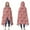 Red Christmas Patchwork, variant on Wearable Blanket,Christmas Folk Pattern Hooded Wearable Flannel Blanket for Adults & Teens,Winter Poncho Shawl Wrap Cape Cozy Anti-Pill,50"x60"