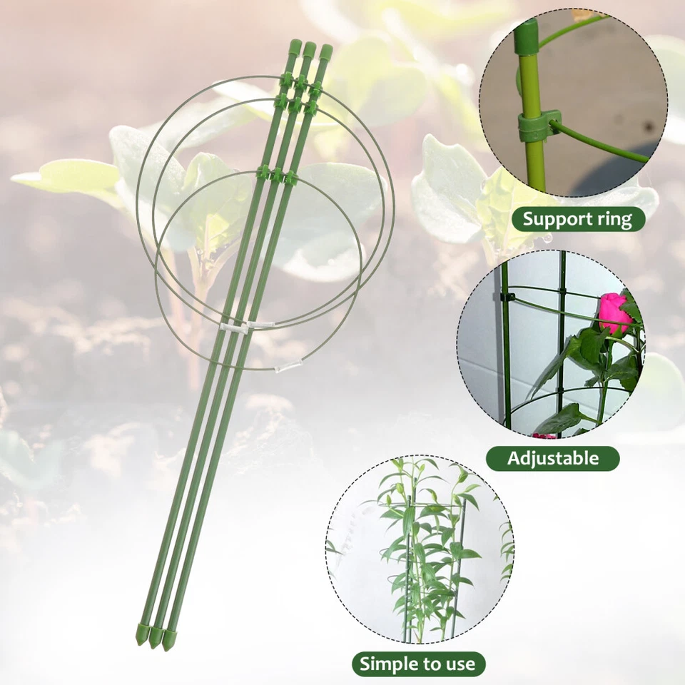PURELY- Garden Plants Trellis For Climbing Plants Support Cage Stand Potted Flower