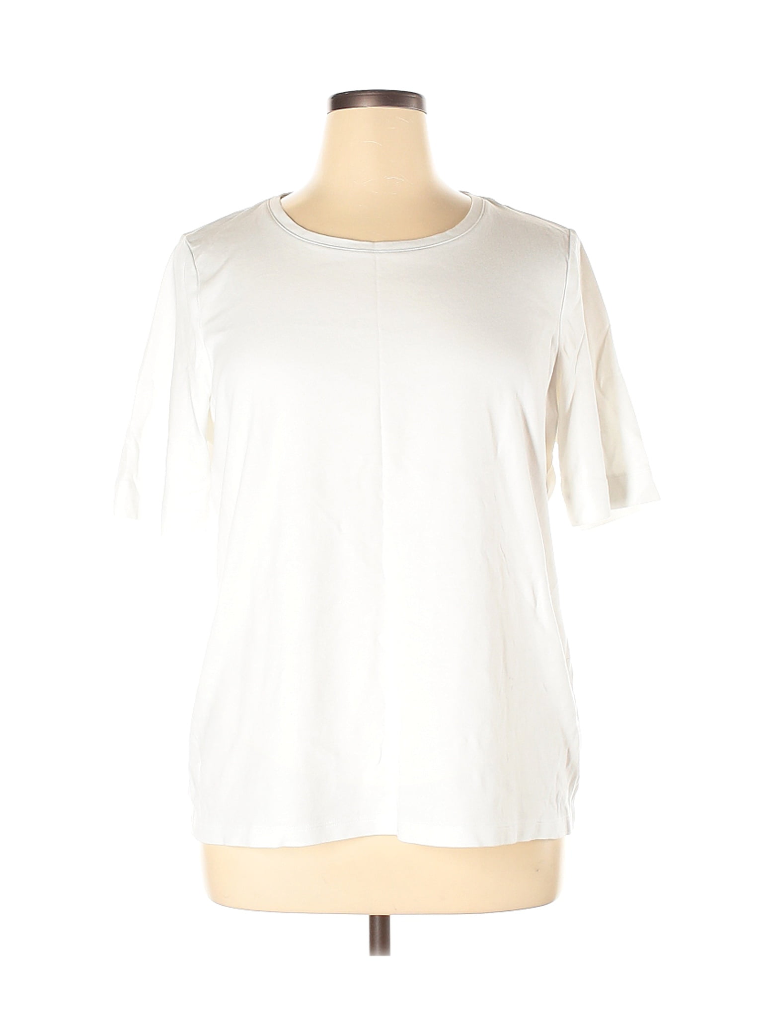 L.L.Bean - Pre-Owned L.L.Bean Women's Size 1X Plus Short Sleeve T-Shirt ...