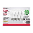 thumbnail image 2 of 4Pk - 13W A19 LED 2700K Dimmable Medium base 230 deg. Beam Angle - 75w equiv, 2 of 7
