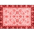 thumbnail image 1 of Ahgly Company Machine Washable Indoor Rectangle Oriental Red Traditional Area Rugs, 5' x 8', 1 of 4