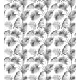 thumbnail image 3 of Ambesonne Nature Duvet Cover Sets, Palm Leaf Botanic Island, 2-Twin, Dimgrey and White, 3 of 4