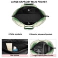 thumbnail image 3 of Green Tie Dye Spray Pattern Travel Tote Bags for Women Carry On,Large Weekender Bags for Women Travel,Multi Functional Duffle Bag for Work,Shopping,Sports, 3 of 5