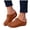 Brown, variant on Wedge Suede Clogs for Women Retro Closed Toe Mules Comfortable Dress Slides Soft Soled Backless Platform Sandals Blue Size 7.5