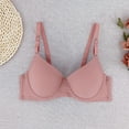 thumbnail image 2 of Cathalem Everyday Basic Sleeping Bras Padded Underwire Add 2 Cups,Beige 80B, 2 of 3