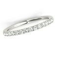 thumbnail image 2 of 0.25 Carat Diamond Engagement Wedding Band In 10K Solid Rose, White & Yellow Gold, 2 of 2