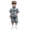 Z01-Grey, variant on Boys Denim Short Sets,Boy's Kids' Denim Jacket Top and Jeans Shorts Casual 2 Pieces Outfits Set