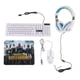 thumbnail image 1 of Gaming Keyboard Mouse Headset & Mouse para computadora de escritorio blanco Sunnimix Combo de teclado para juegos, 1 of 8