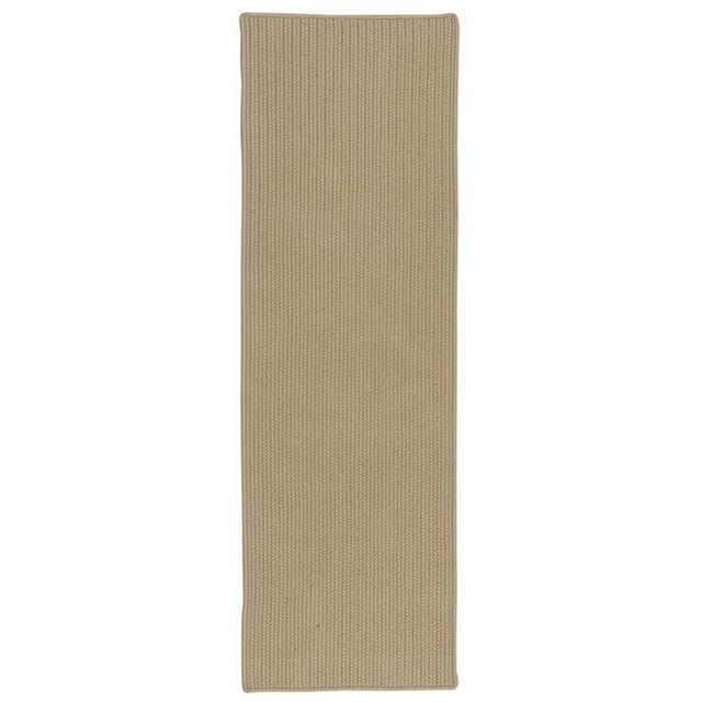 Colonial Mills Tapis PU14R030X060S Tout Usage Mudroom Tressé Runner Sand - 2 Pi 6 Po x 5 Pi.
