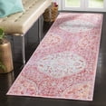 thumbnail image 2 of SAFAVIEH Windsor Annora Transitional Area Rug, Rose/Seafoam, 5' x 7', 2 of 7