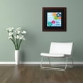 thumbnail image 3 of Trademark Fine Art "Be there" Canvas Art by Lisa Powell Braun, Black Matte, Wood Frame, 3 of 4