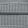 thumbnail image 5 of GDF Studio Tiffin Indoor Modern Swivel Club Chair, White/Black Houndstooth Print, 5 of 8