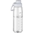 thumbnail image 1 of Bouteille d'Eau 32oz, Bouteille d'Eau Claire avec Couvercle à Bec et Poignée de Transport, Réutilisable, Tritan, Sans BPA, Randonnée Adaptée pour Voyage, Extérieur, Gym, Maison, École (Clair) A-Clear 32 Onces, 1 of 4