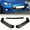 Matt Black, variant on Stay Tuned Performance For 13-16 Subaru BRZ JDM CS-Style Painted Black Front Bumper Body Lip Kit 3PC