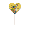 thumbnail image 1 of Autumn Japanese Culture Flower Toothpick Flags Heart Lable Cupcake Picks, 1 of 3