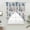 Light Gray Mist Blue, variant on Blue Oceans Beach Swag Valances for Windows 2 Pack, Kitchen Window Curtains 36 Inch Length, Nautical Coastal Starfish Seashell Privacy Swag Curtains for Living Room/Bathroom with Rod Pocket 36"x36"