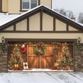 thumbnail image 4 of Large Garage Door Banner for Holiday Season Outdoor Festive Welcome Sign for Front Porch and Yard Decorations, 4 of 5