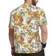 thumbnail image 2 of Rocae Ducks and Flowers for Men's Mesh Quick-Dry Short Sleeve Workout T-Shirt,Mens Crew Neck Tee Lightweight Soft Classic T Shirts X-Small, 2 of 9