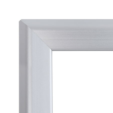 Movie Snapezo Poster Frame 27 X 40 Silver 1 4 Profile Width Movie Snapezo Poster Frame 27 X 40 Silver 1 4 Profile