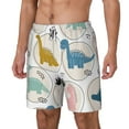 thumbnail image 2 of Gaeub Cute Dinosaurs Mens Swim Trunks Stretch Beach Shorts Quick Dry for Men Swim Shorts Swimwear with Pockets- 3X-Large, 2 of 9