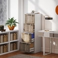 thumbnail image 2 of HOMCOM 4 Drawer File Cabinet with Lock Filing Cabinet for A4 Letter White, 2 of 10