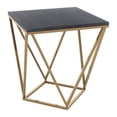 thumbnail image 1 of Mesa Lateral Kessa Muebles Verona Negro Oro, 1 of 5
