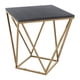 thumbnail image 1 of Mesa Lateral Kessa Muebles Verona Negro Oro, 1 of 5