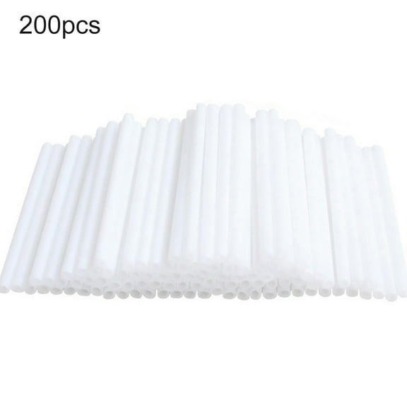 Trayknick 200Pcs Plastic Sucker Sticks Lolly Lollipop Candy Chocolate DIY Decorating Mold